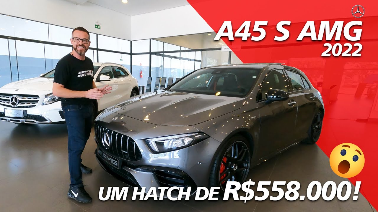 NOVA MERCEDES-BENZ A45S AMG 2022 - Com Motor 2.0 Turbo Mais Potente do Mundo!