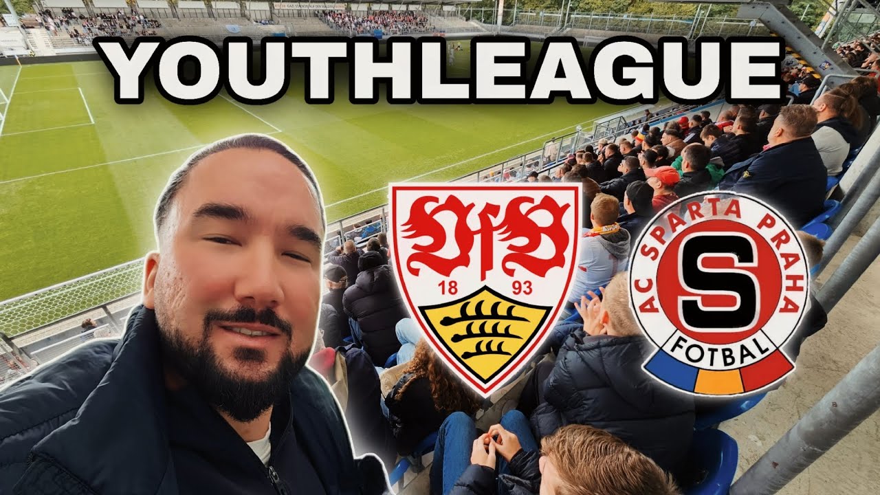 UNSERE U19 HAT BOCK AUF EUROPA 🔥🫶 VfB Stuttgart U19 vs Sparta Prag U19 | Stadionvlog 🏟⚽️