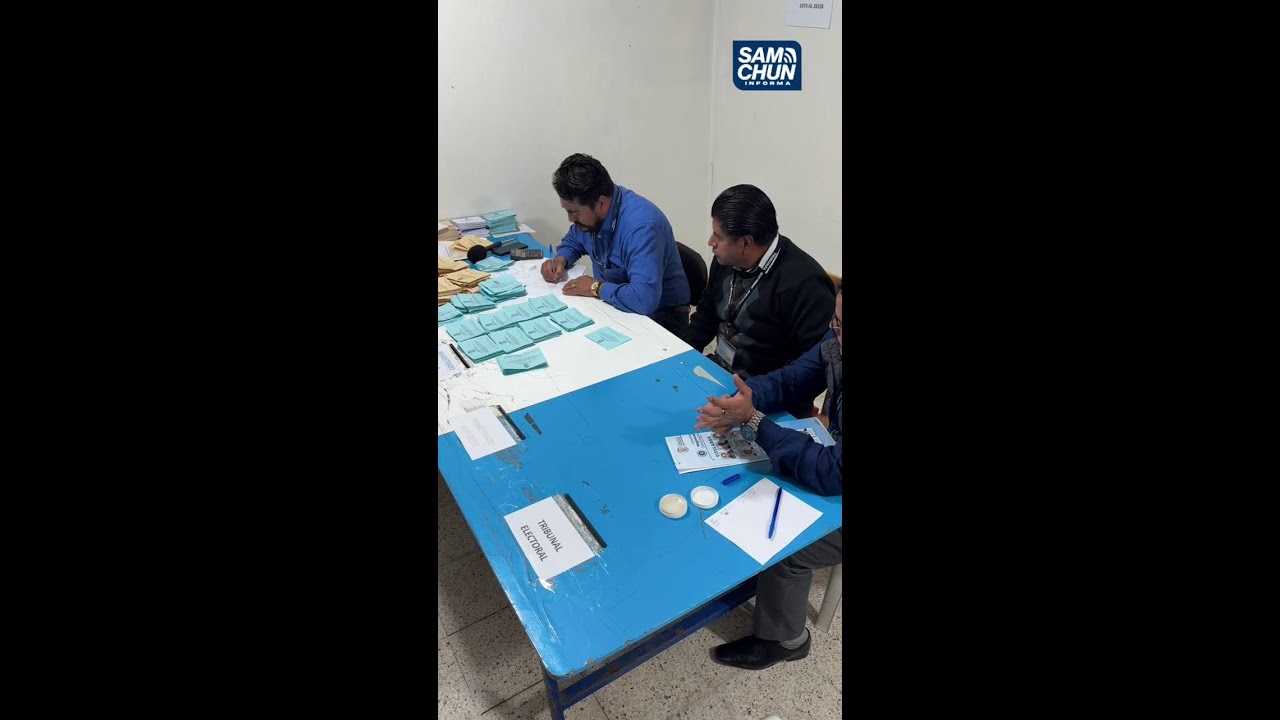 Conteo de votos en la elecci&oacute;n de Magistrados Titular y Suplente del CANG