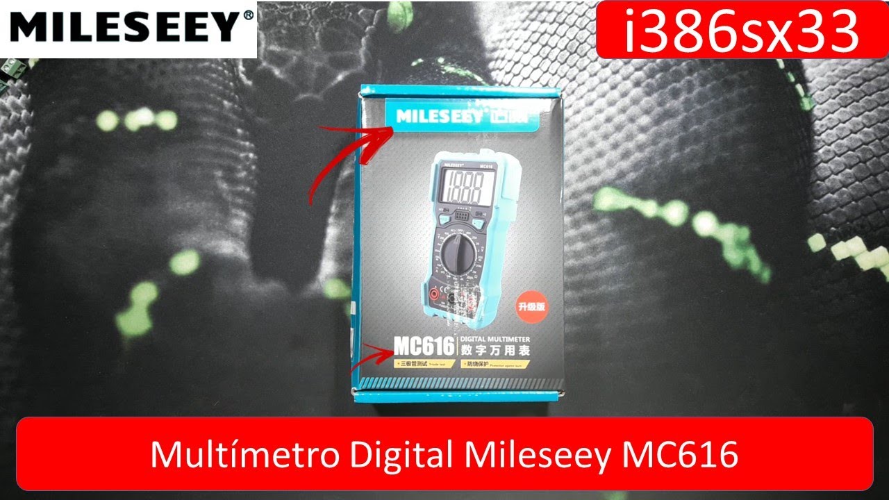 Mult&iacute;metro Digital Mileseey MC616