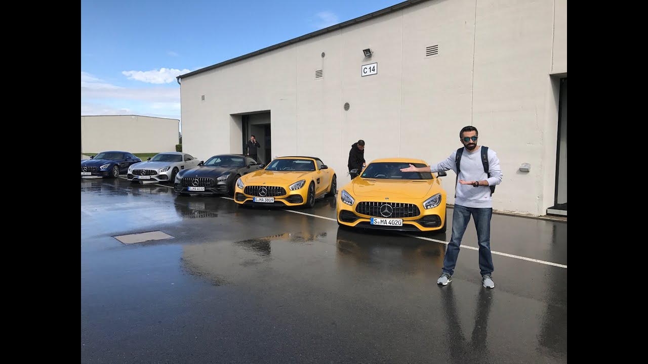 تجربة مرسيدس AMG GTR & GT S على الحلبة و في الشارع