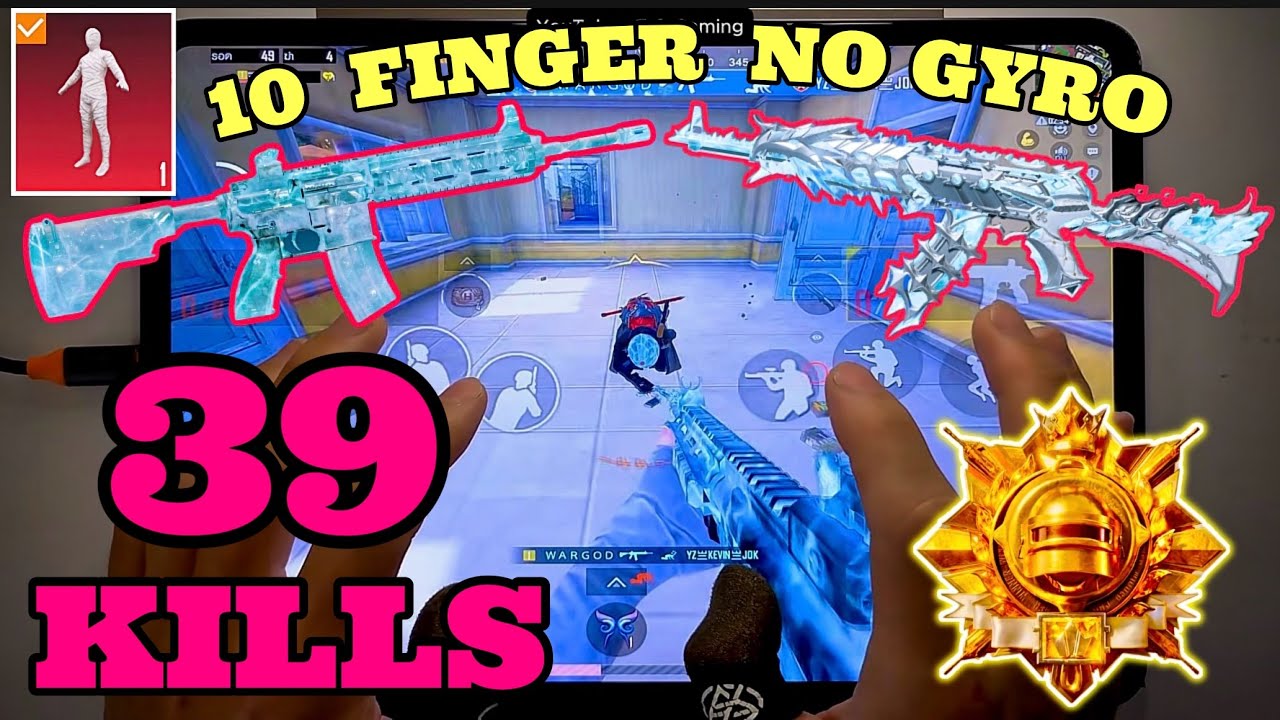 10 Fingers HDR 90 FPS Beast! 🖐️🔥 1vs4 Squad Wipe | Road to 1K