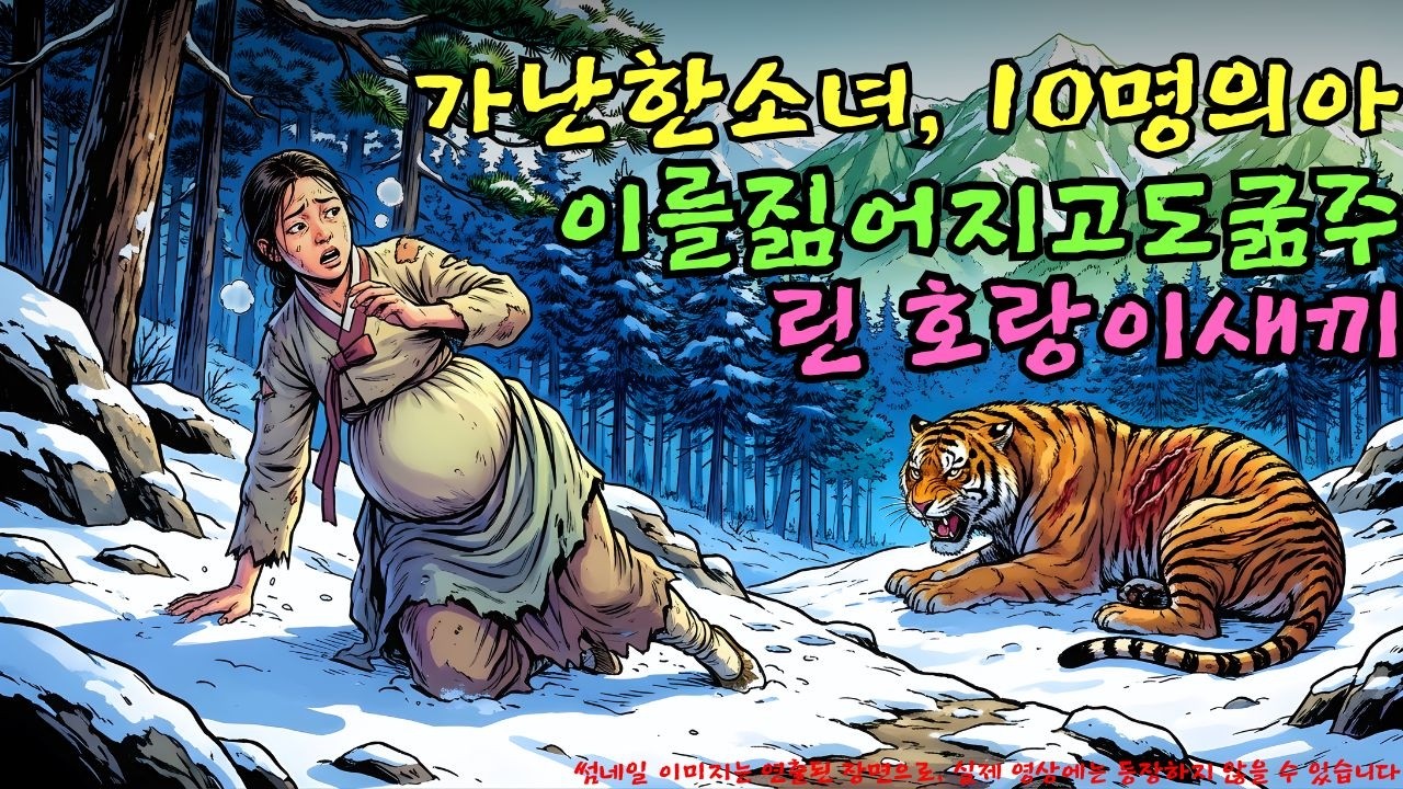 👉 과거 신비한 우유로 호랑이 가족을 되살린 이야기, 이후 호랑이가 위급한 출산 때 명의 산신령 의사를 데려오다| 야담 |옛날이야기 |민담 |전설 | 설화