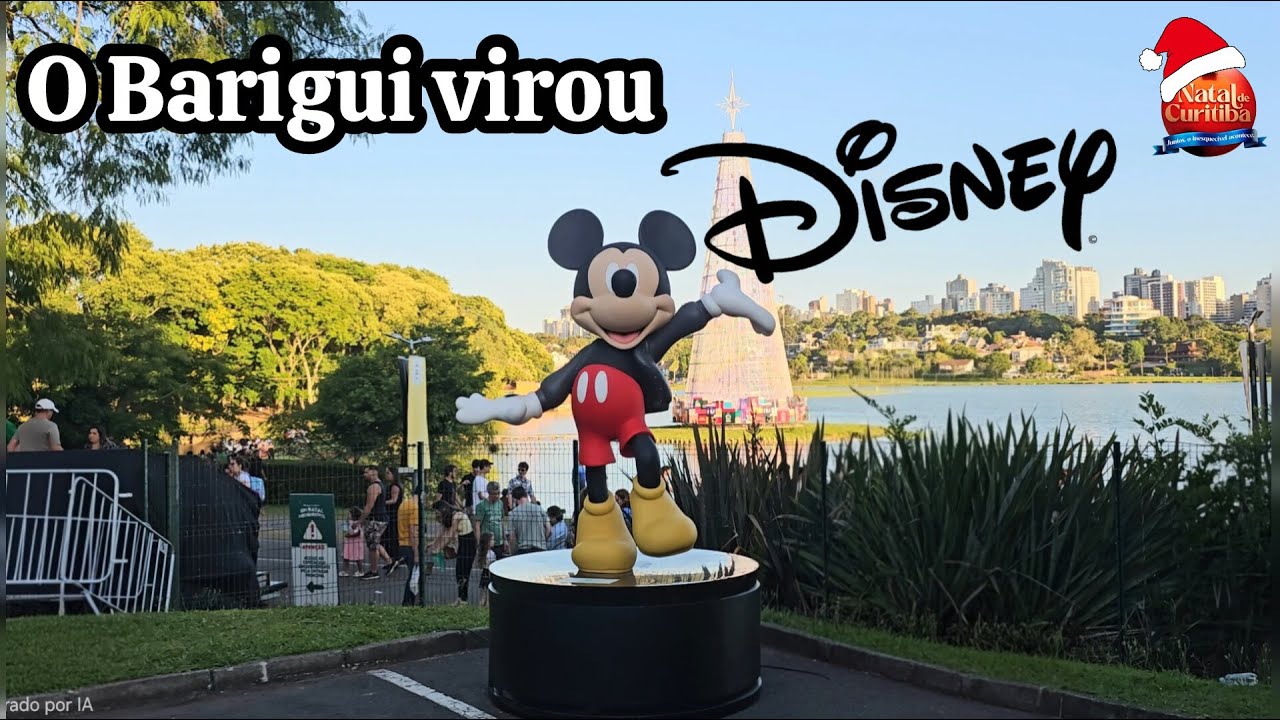 DISNEY NO PARQUE BARIGUI: valeu a pena? Veja como ficou!