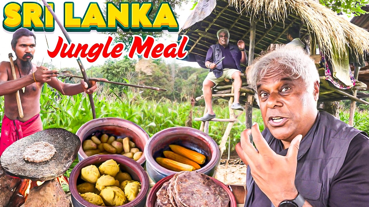 Eating With the Vedda Tribe | My First Jungle Meal in Sri Lanka 😍| Ep-14