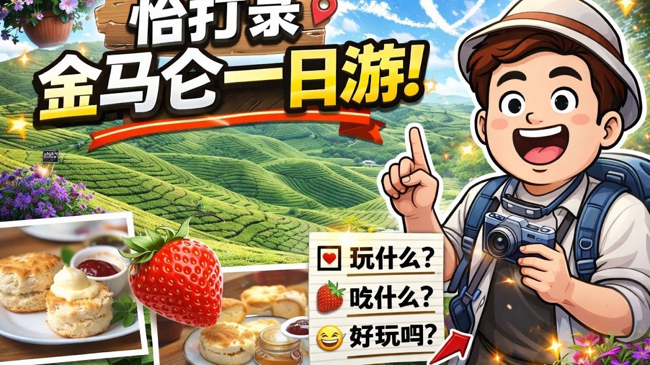 金马仑一上一下山