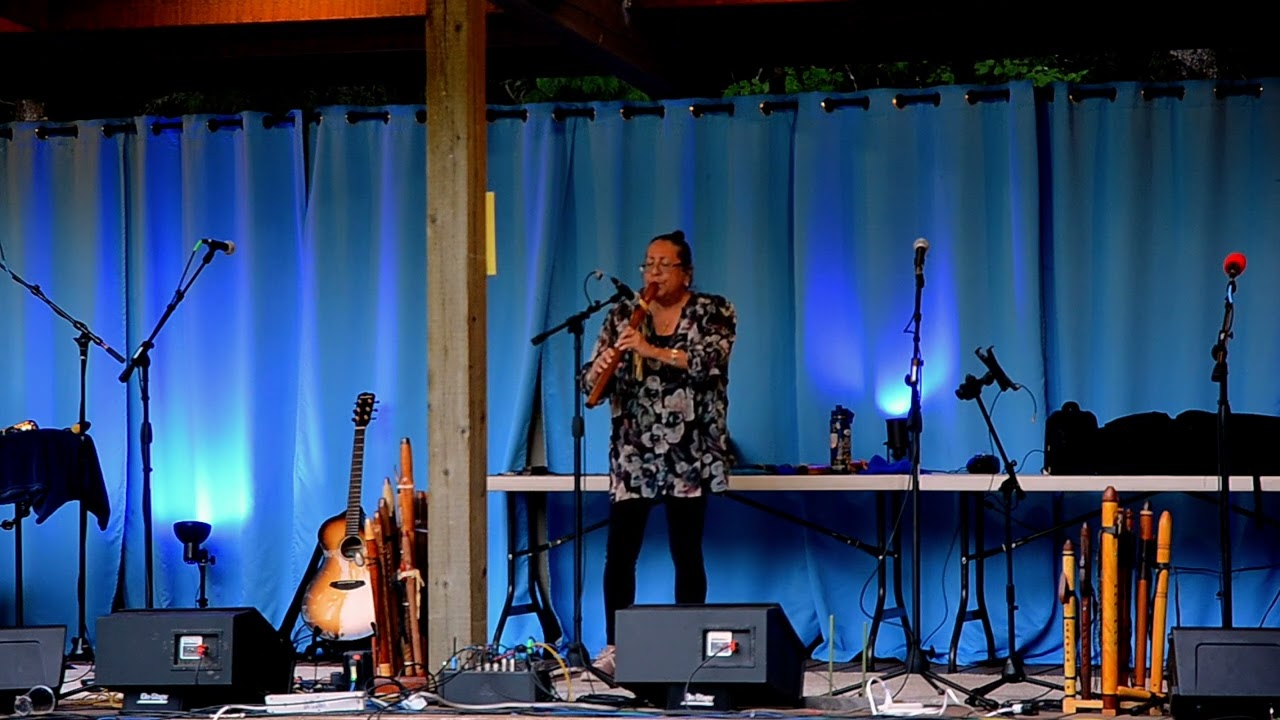 Mary Youngblood performing 