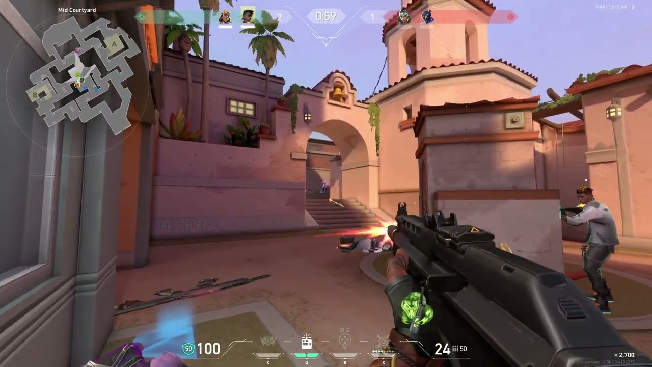 Valorant Swiftplay on Sunset | No Commentary | LowKeyValorantGG