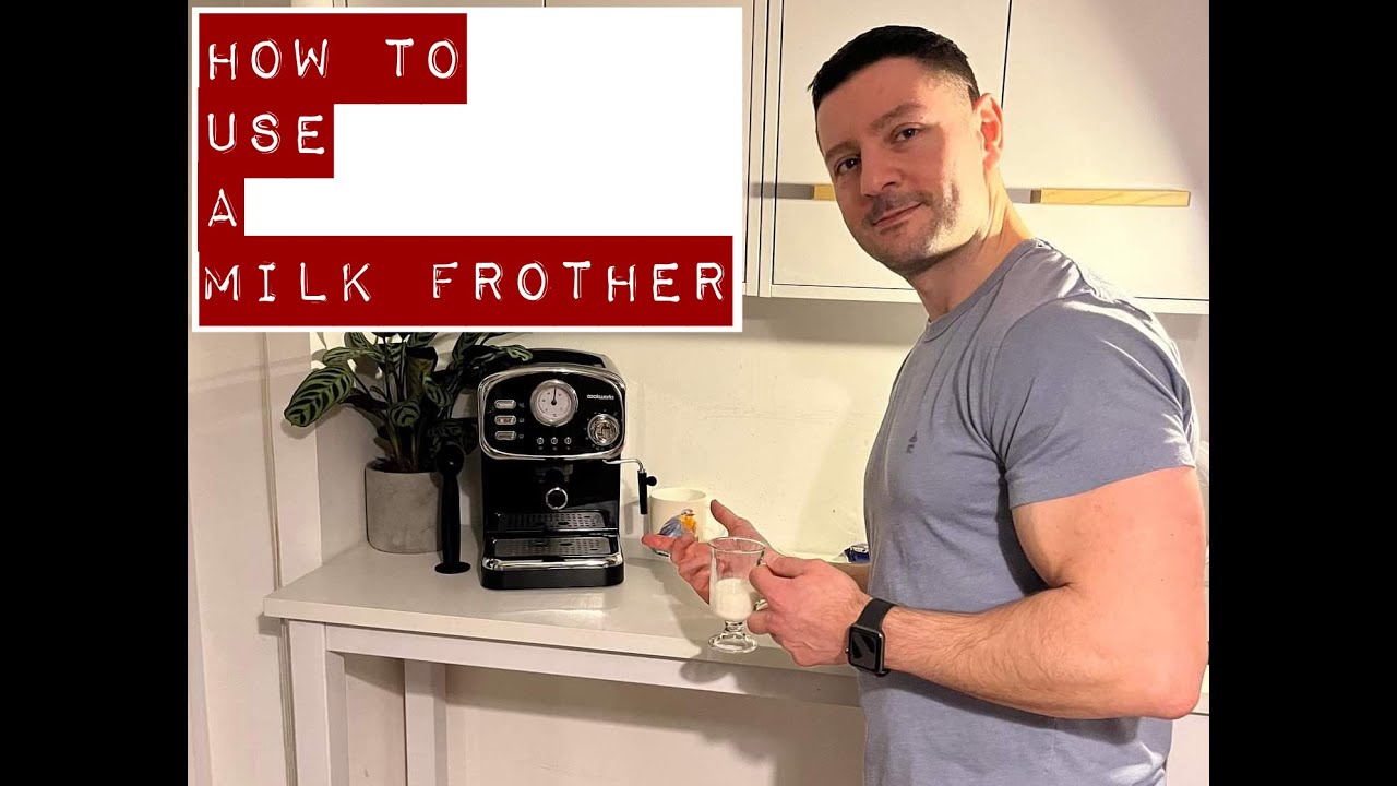 Cookworks Coffee Maker Part 2 - How to use the Milk Frother