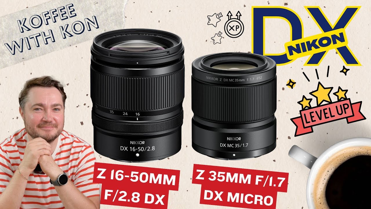 Nikon Z 16-50mm f/2.8 DX & Z 35mm f/1.7 Micro DX Announced! Your weekly Nikon Talk - Koffee with Kon