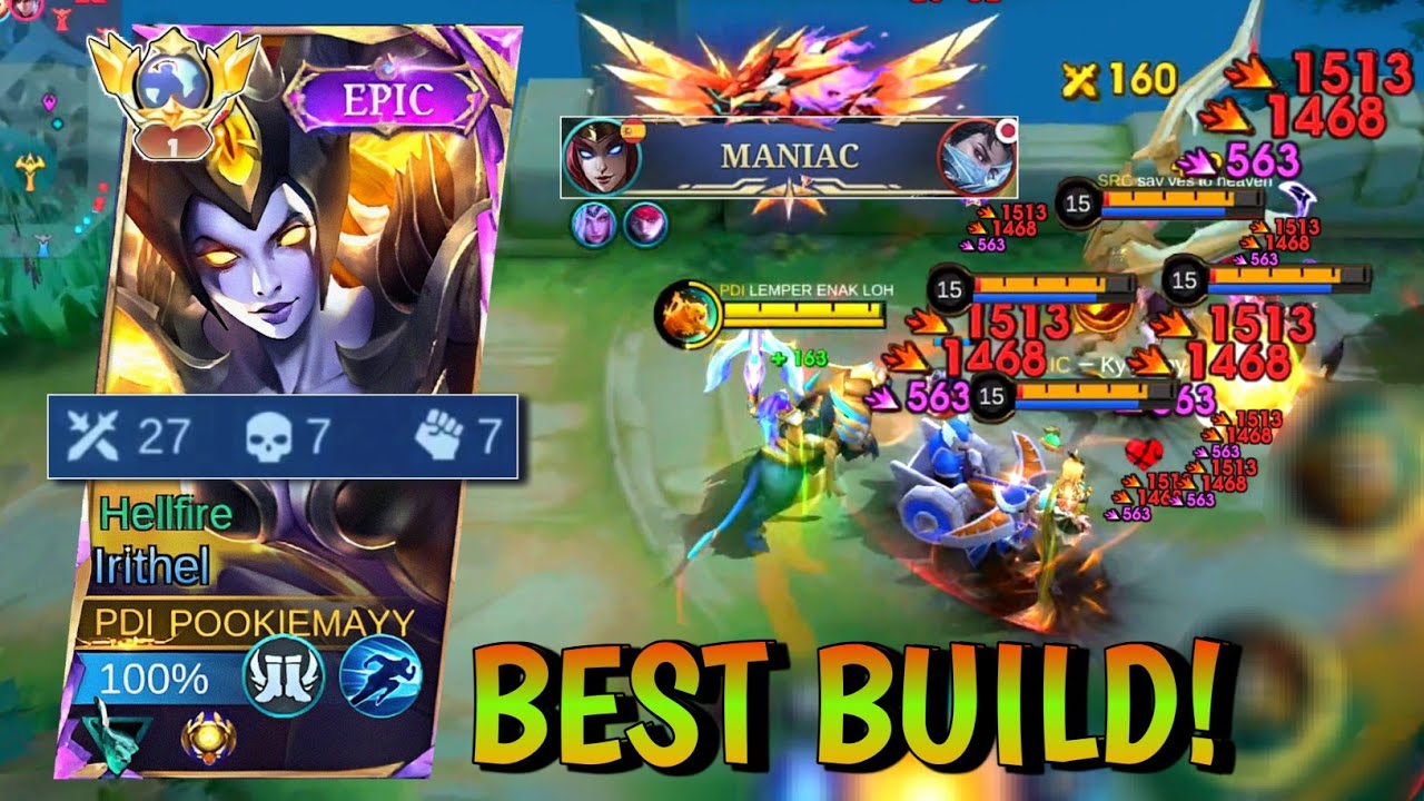 BUILD IRITHEL PALING SAKIT 2026 TERBARU | IRITHEL BEST BUILD 2026 - IRITHEL MOBILE LEGENDS