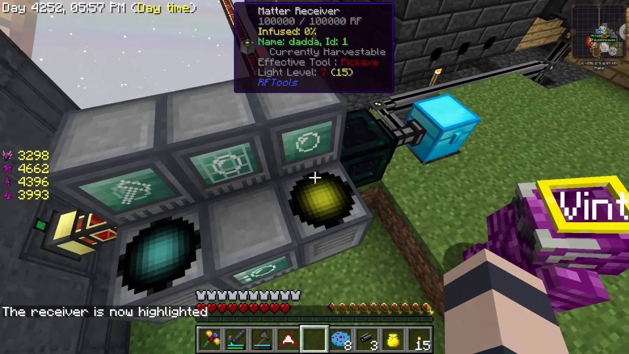 Minecraft - Sky Factory #58: RFTools Dimensions