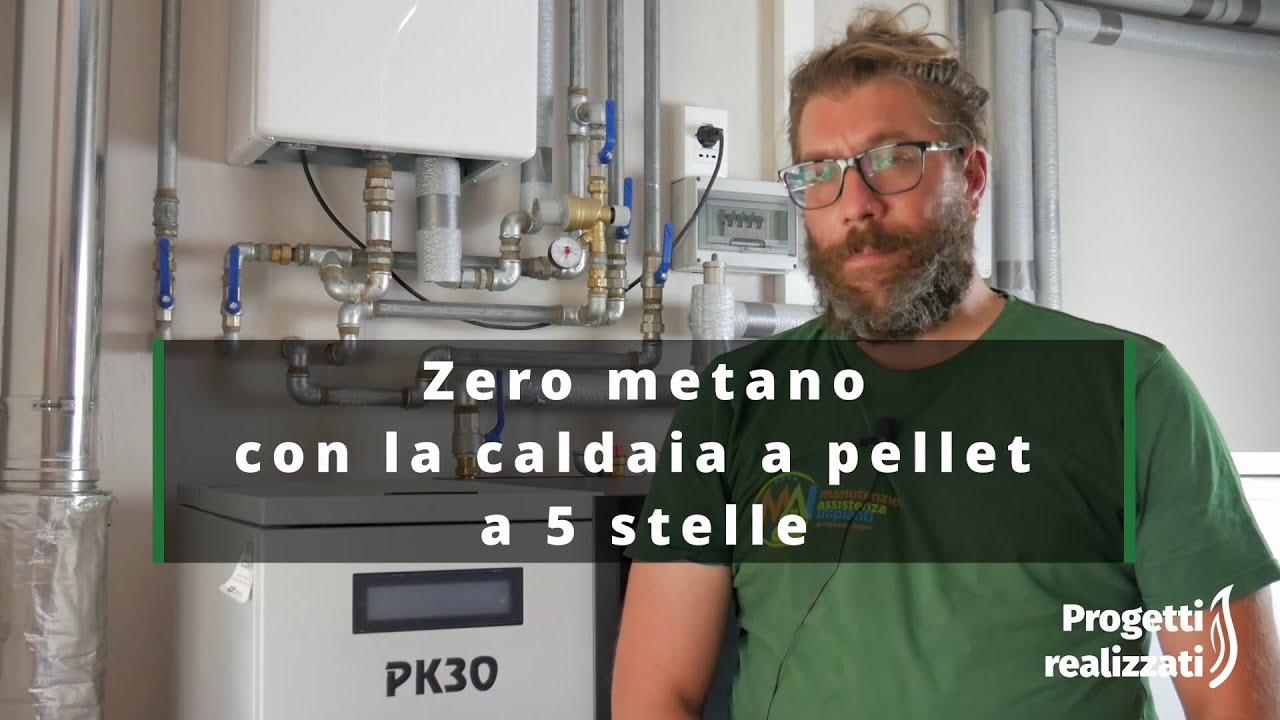 ZERO metano con la caldaia a pellet a 5 stelle