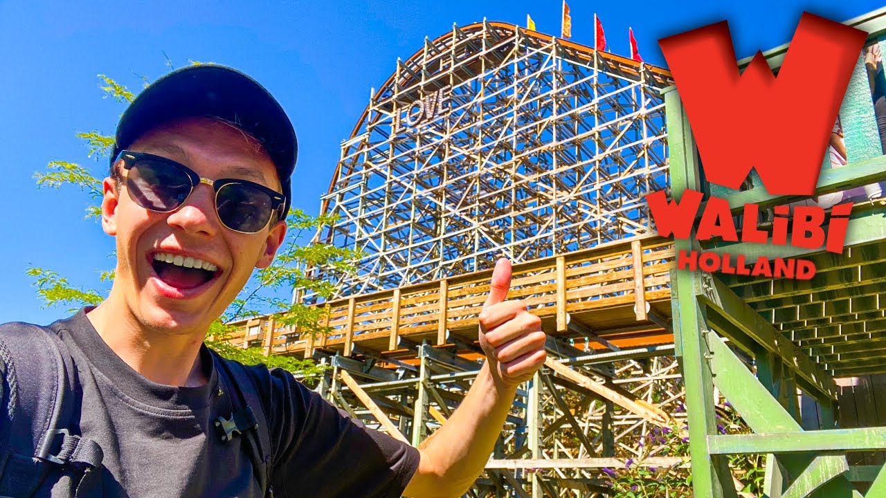 Riding My First RMC Rollercoaster! | Walibi Holland Vlog
