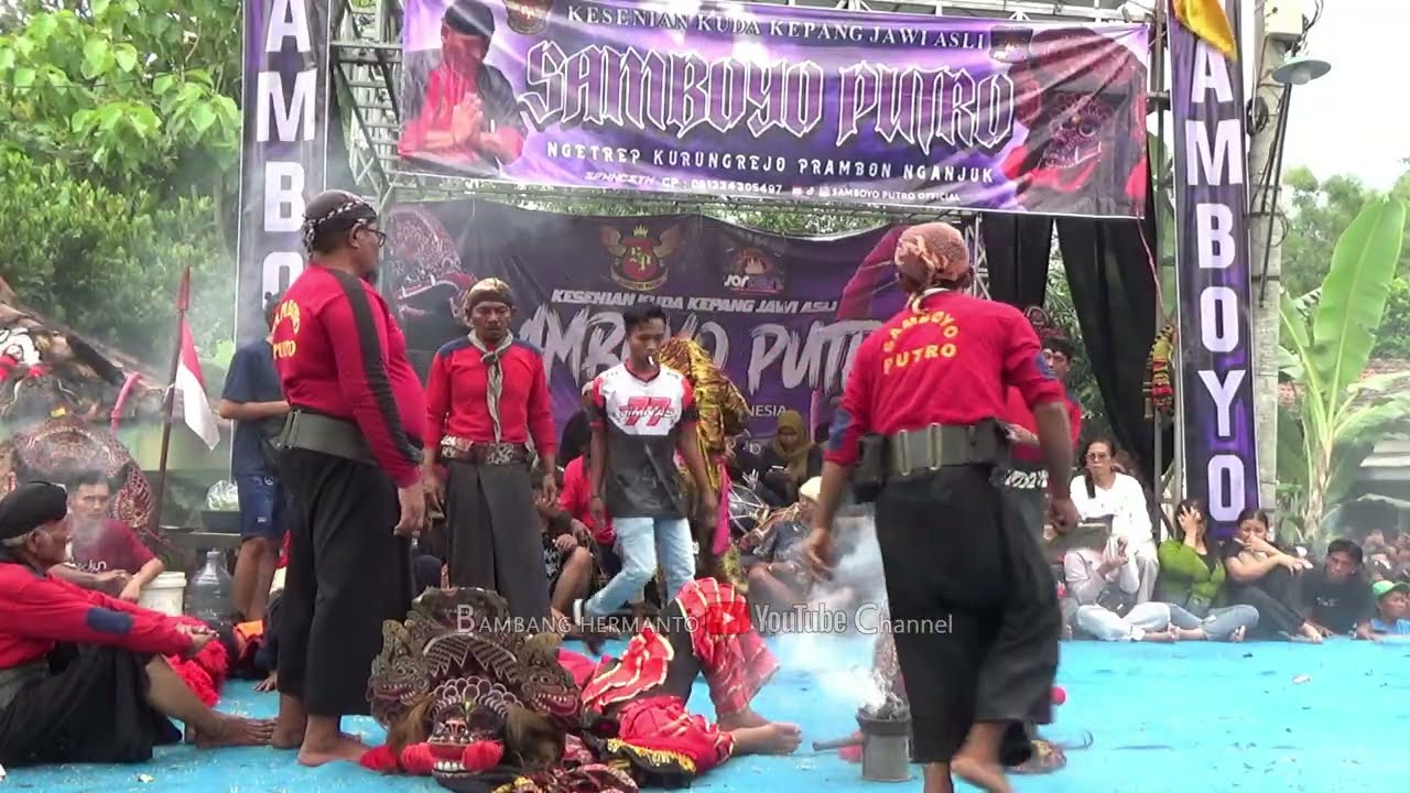 Bujang Ganong Jaranan SAMBOYO PUTRO Live Pehwetan Papar