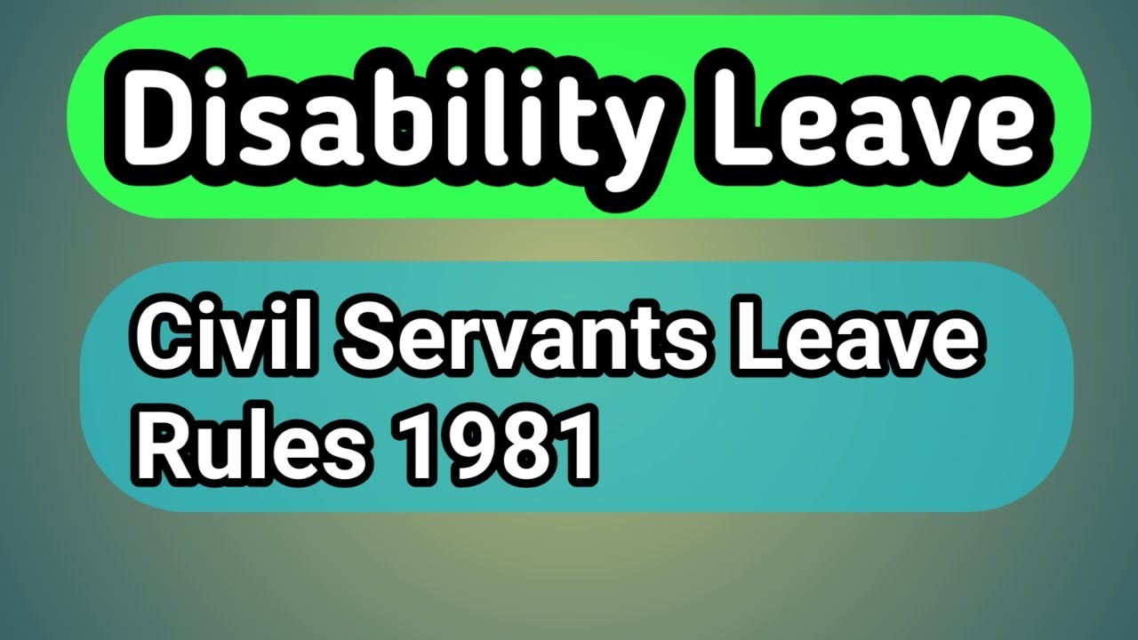 Disability Leave
