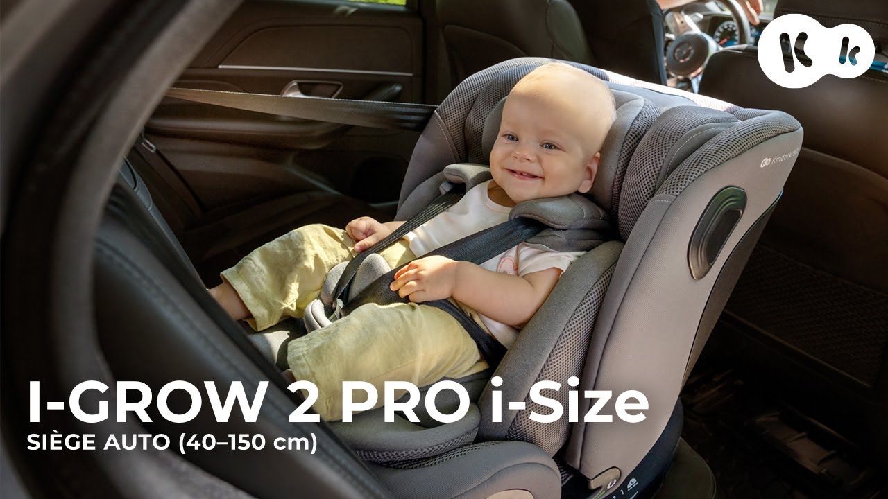 Kinderkraft I-GROW 2 PRO i-Size &ndash; si&egrave;ge auto (40&ndash;150 cm)