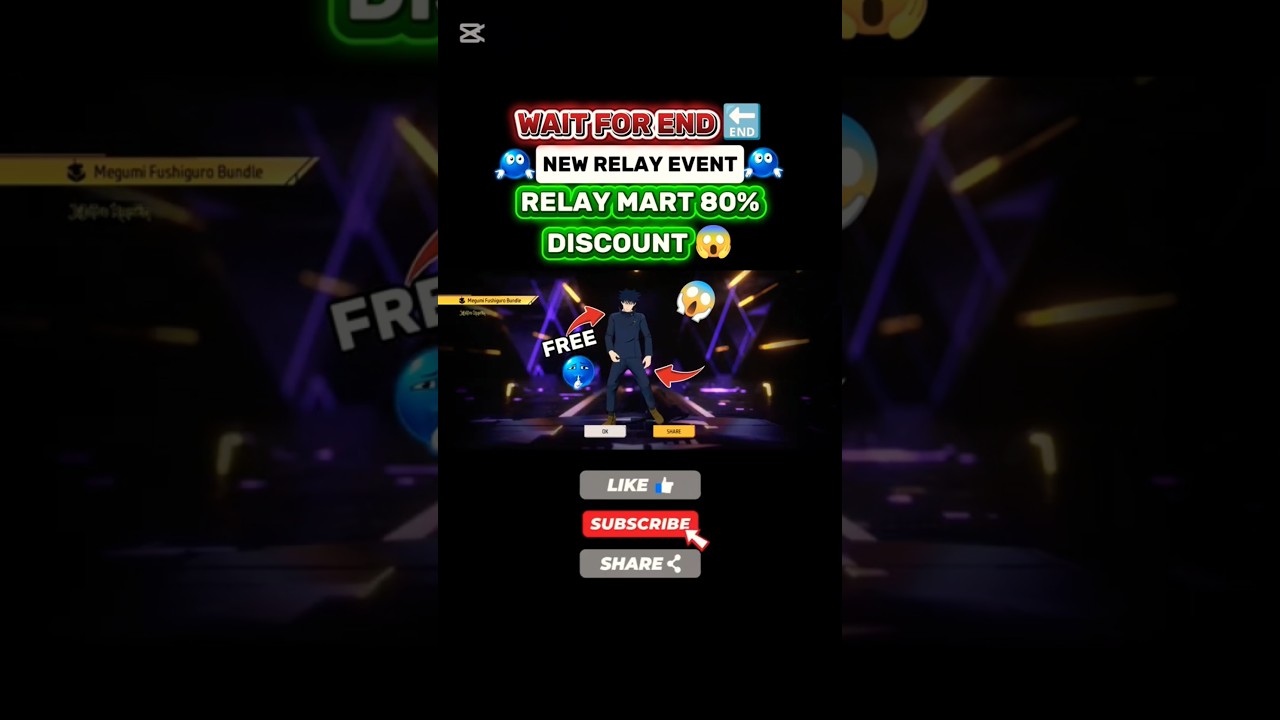 Free Fire Relay Mart New Discount Event 🔥 | FF New Event Today | Garena Free Fire