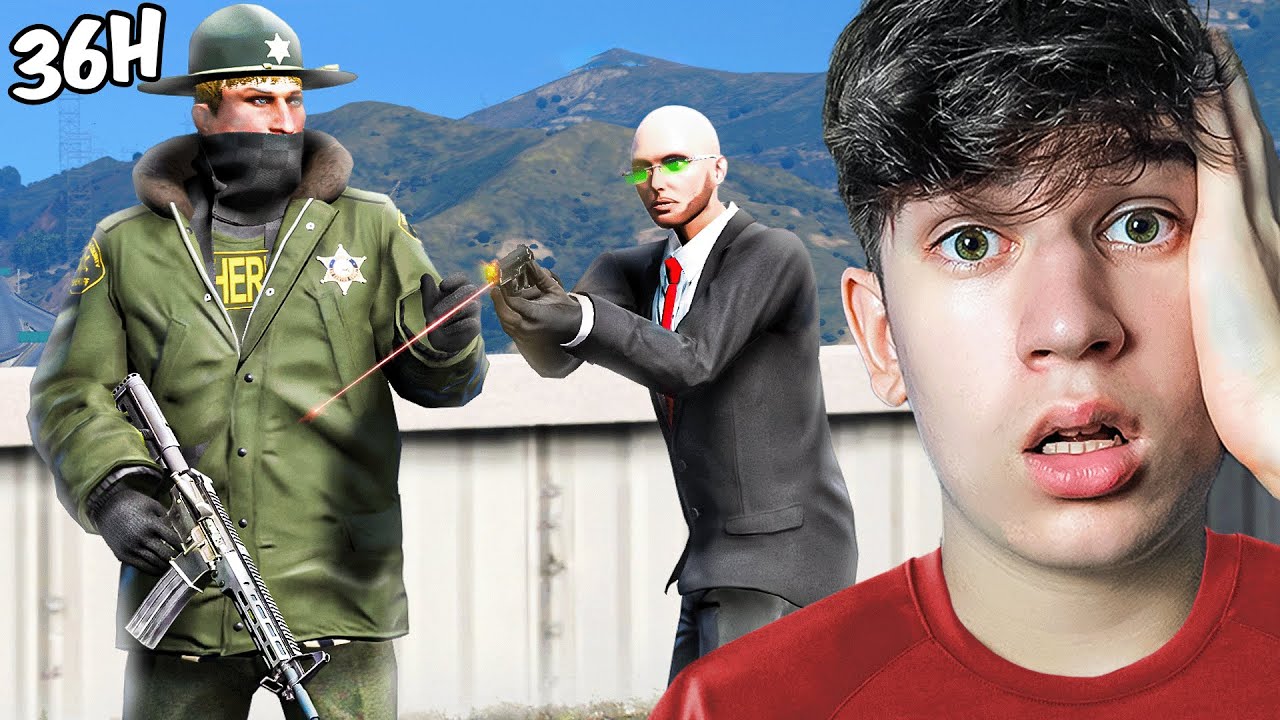 Spędziłem 36h jako HITMAN w GTA V..