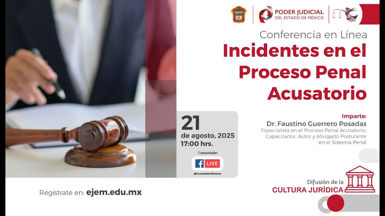 Incidentes en el Proceso Penal Acusatorio