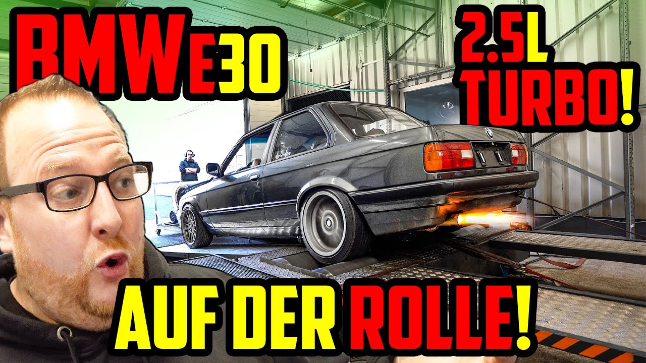 2,5 BAR / über 700PS! - Mehr gibt der TURBO nicht her! - BMW E30 2.5L Turbo!