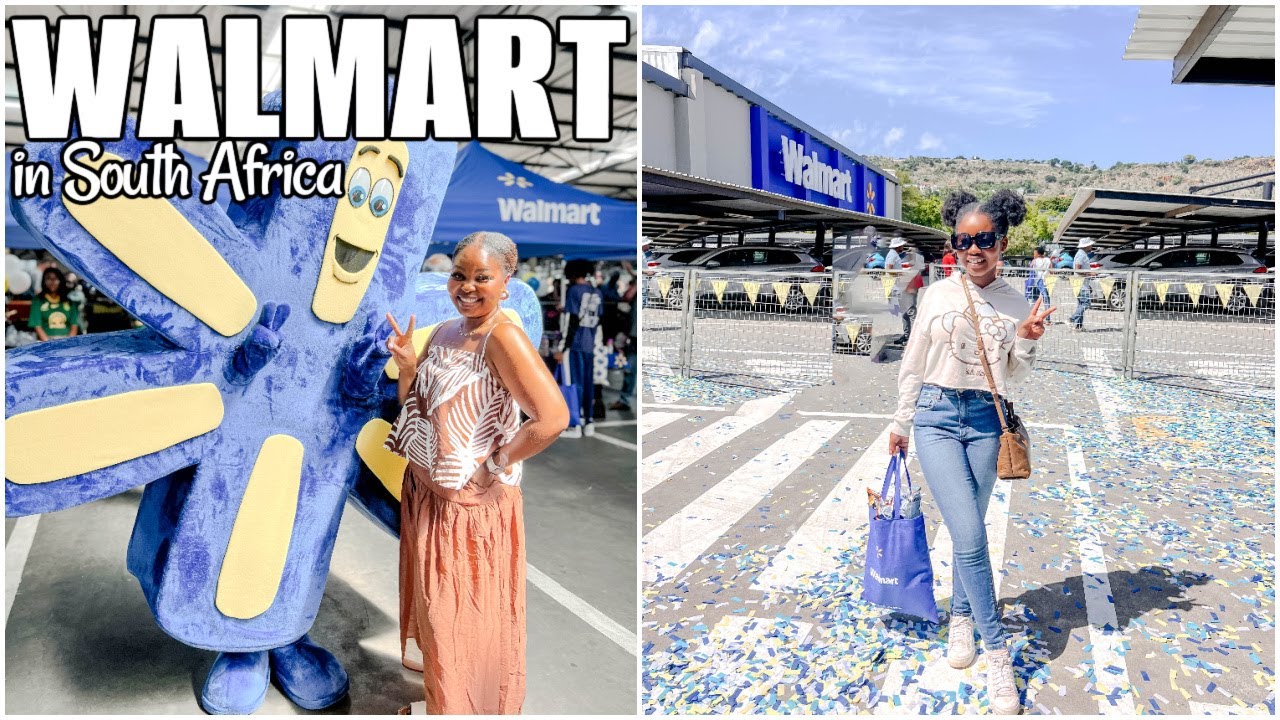 Открытие магазина Walmart в Южной Африке | Первый взгляд и впечатления | Дегустация американских ...