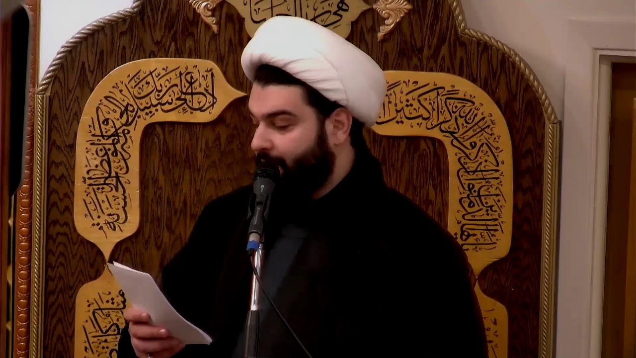 صلاة الجمعة - الامام المهدي - العدل - ذكرى مجزرة مسجد كيبيك - الشيخ حسين خميس