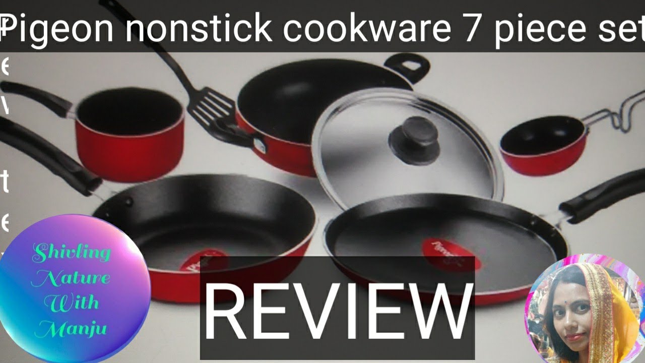pigeon non stick cookware 7 piece gift set | Pigeon cookware set | review and unboxing |