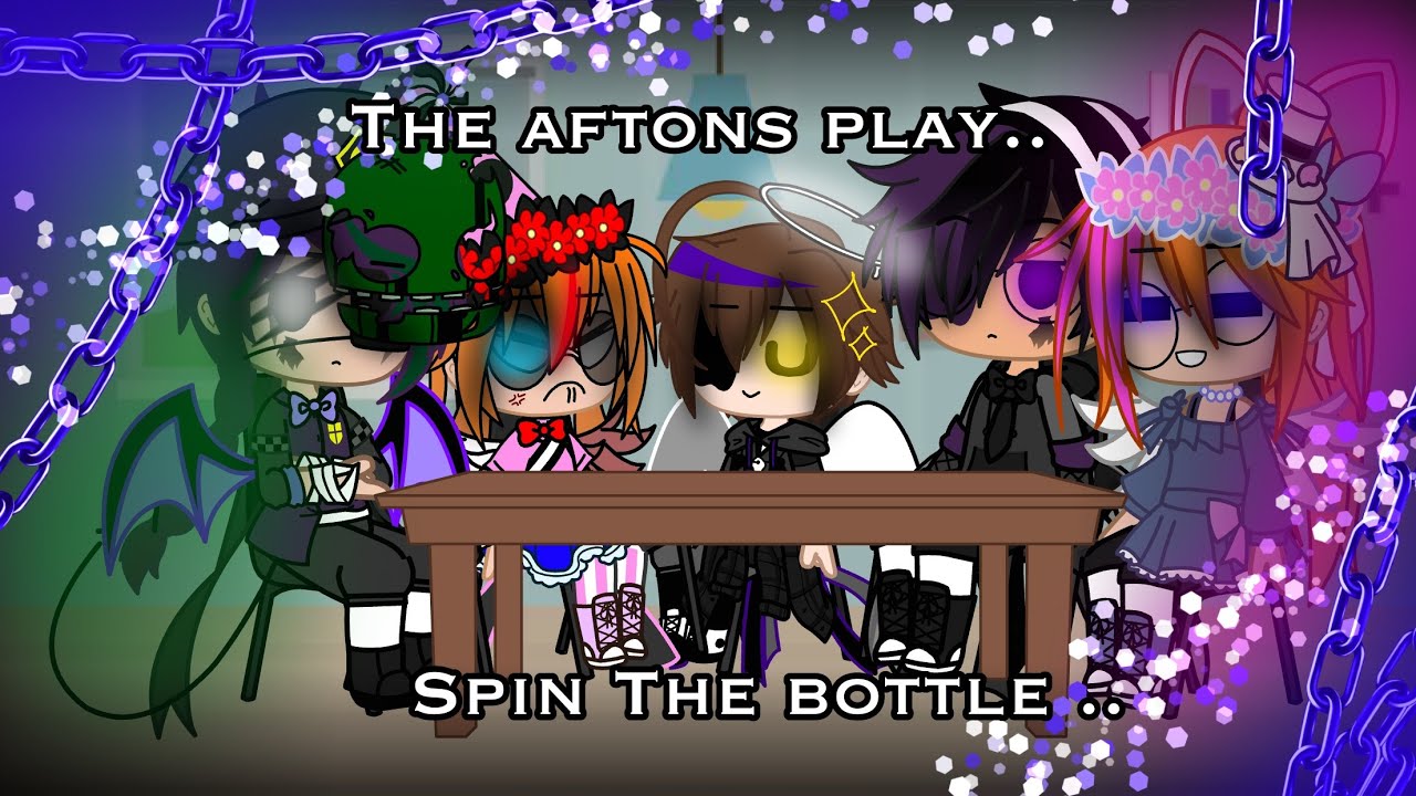 🍾Afton Family plays SPIN THE BOTTLE😱| Roblox | Original ?😀 |⚠️TW: GunShots, Shooting⚠️|