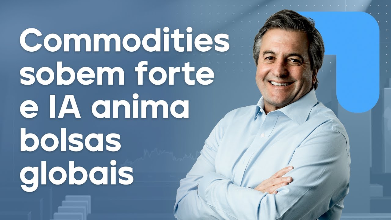 🔴 05/01/26 Commodities sobem forte e IA anima bolsas globais | Resumo da Manhã