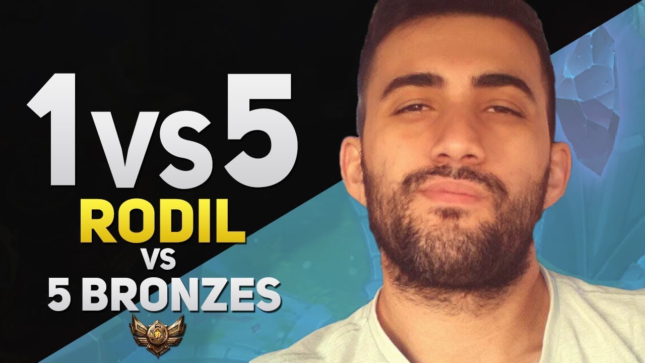 1vs5 - RODIL vs 5 BRONZES!