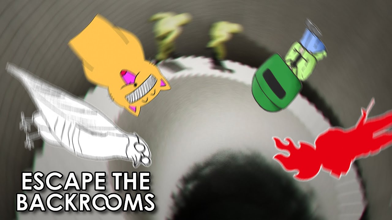 変な地下に迷い込んだ4人【Escape the Backrooms #3】