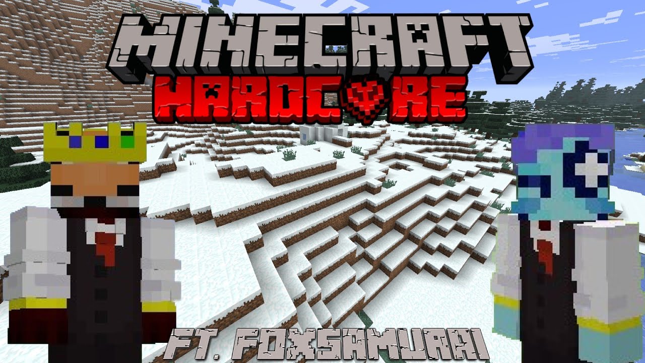 minecraft hardcore with my idiot of a friend (ft. @foxsamurai3591) episode 3