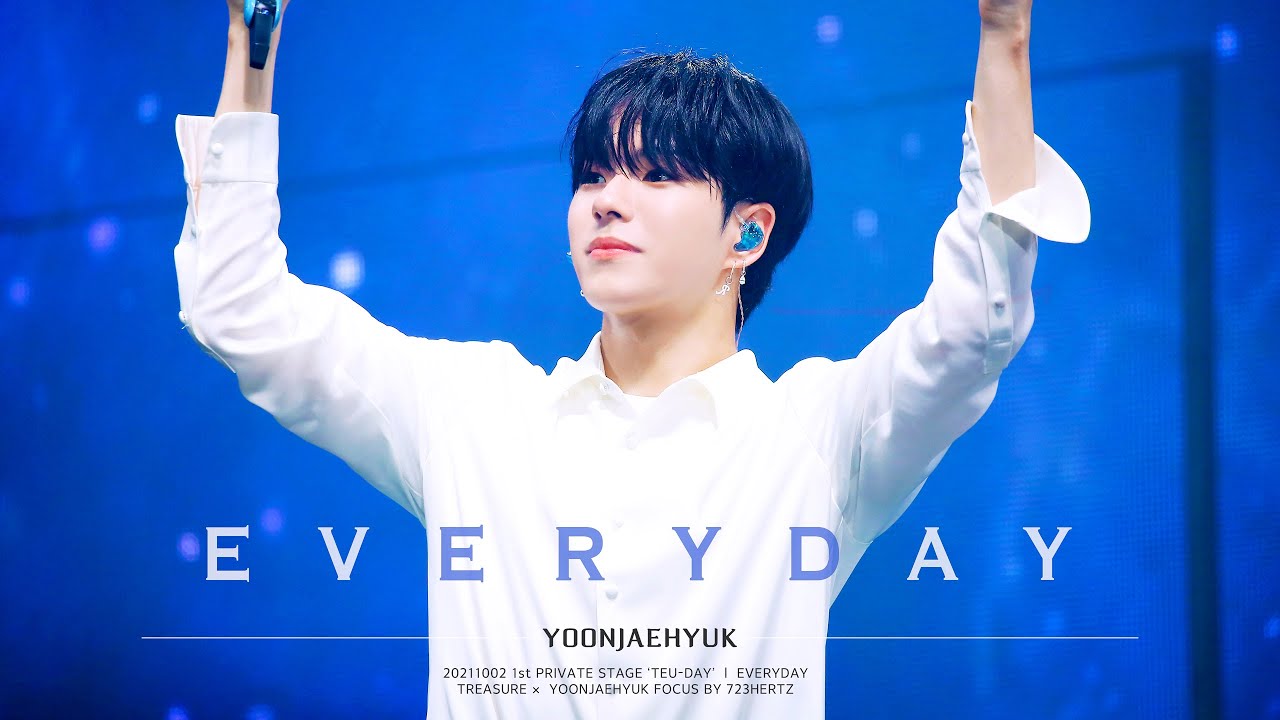 211002 EVERYDAY - TREASURE YOONJAEHYUK FANCAM : 트레저 윤재혁 직캠