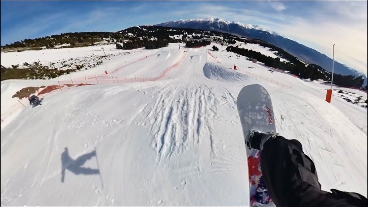 POV: PRIMERA VEZ VOLANDO! | UN NOOB EN EL SNOWPARK #5 en FONT ROMEU