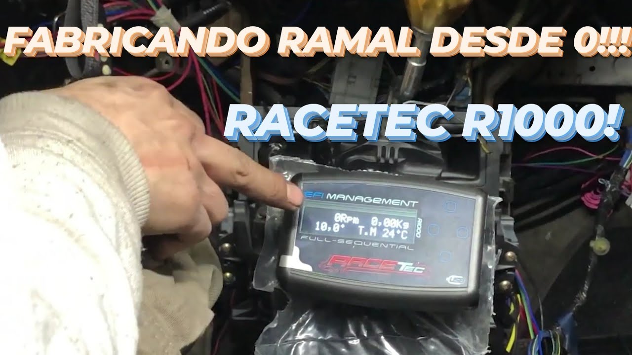 CABLEADO ECU PROGRAMABLE!!! RACETEC R1000 | KSWAP