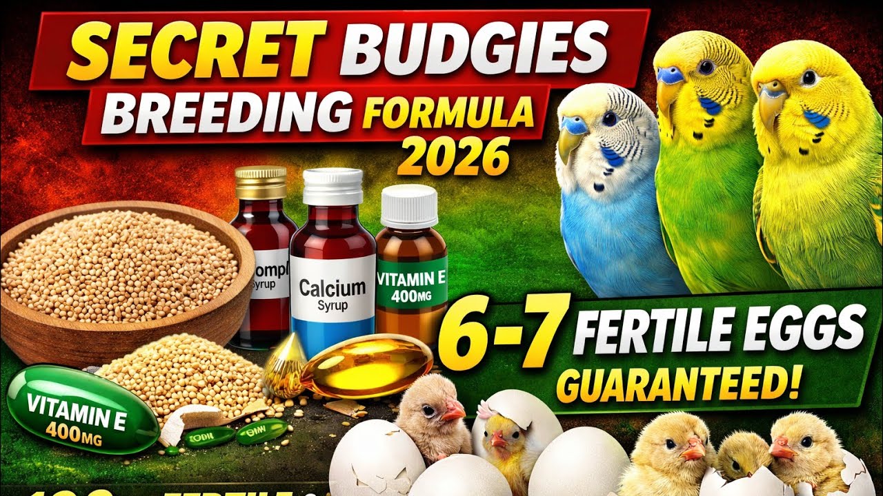Birds Breeding Formula | Budgies Parrots Natural Breeding Formula | Best Breeding Formula