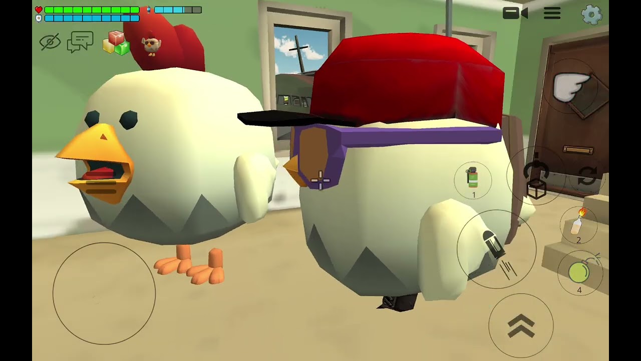 Война миров в chicken gun 1 часть
