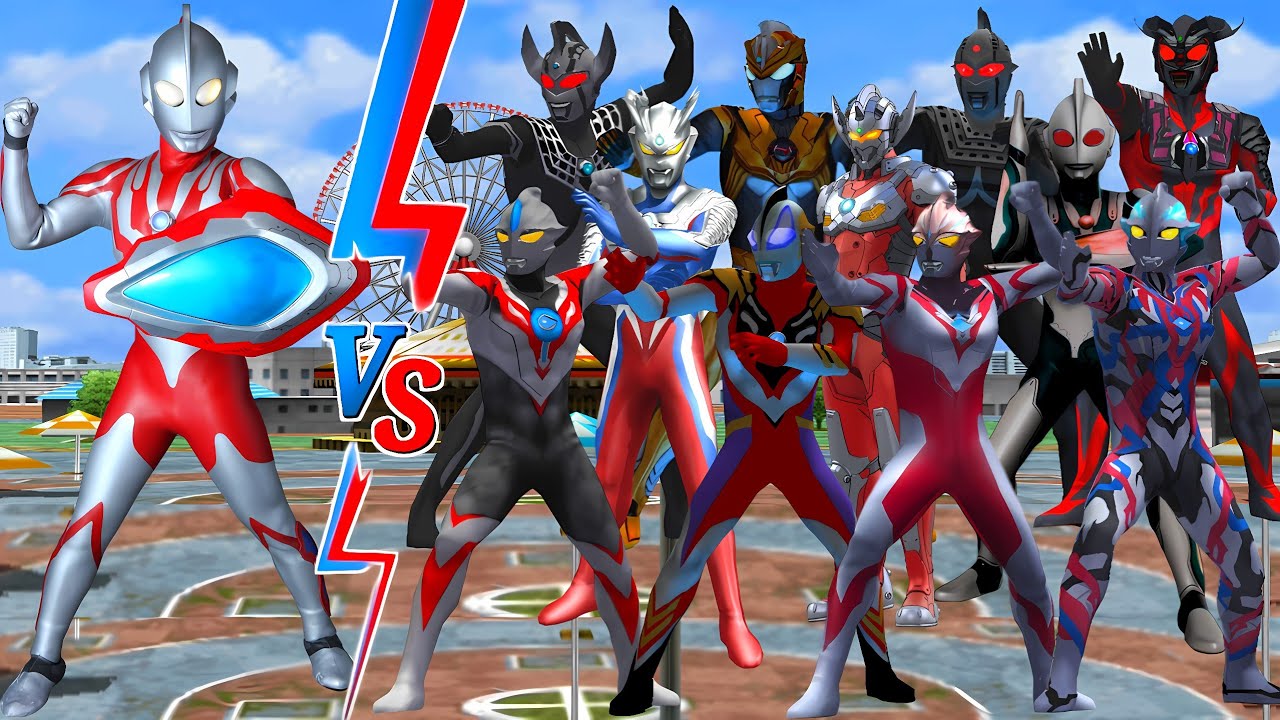 ウルトラマン RIBUT VS ULTRAMAN ZERO, ORB GEED, ACR, BLAZAR, TARO, ABSOLUTE TARTARUS, ZERO DARKNESS #ウルトラマン