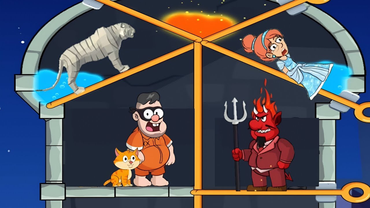 Prison Pin | Pull The Pin | Best Mobile Puzzle Game 2025 | iOS & Android Gameplay Walkthrough