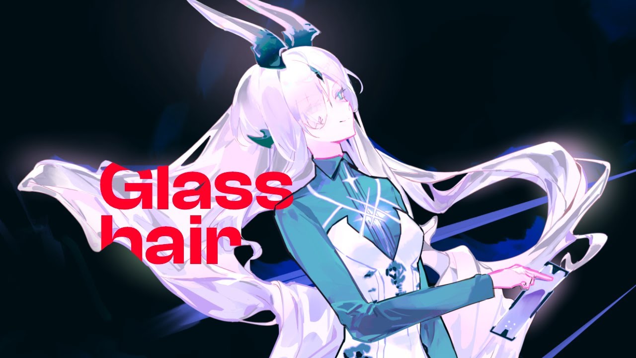 I Tried a Glass Hair Tutorial / Twitter Tutorial Test