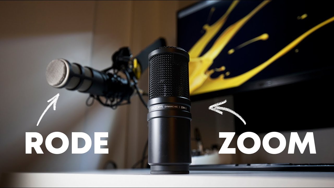 The World Needs More Mic Videos! | Zoom ZDM-1 vs Rode Procaster