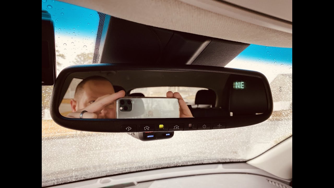 2019 Kia Niro EV Homelink Auto Dimming Mirror Installation