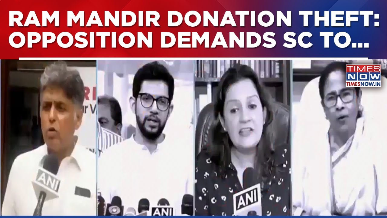 Ram Mandir Donation Theft Case: Opposition Mounts Attack, Seeks Trust Dissolution & SC Probe