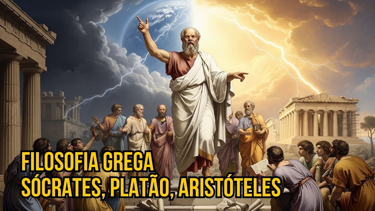 Filosofia grega: S&oacute;crates, Plat&atilde;o, Arist&oacute;teles &mdash; Hist&oacute;ria para Dormir