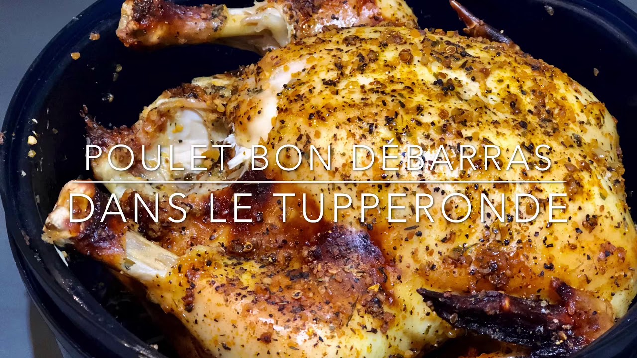 Poulet rôti au micro onde Tupperware