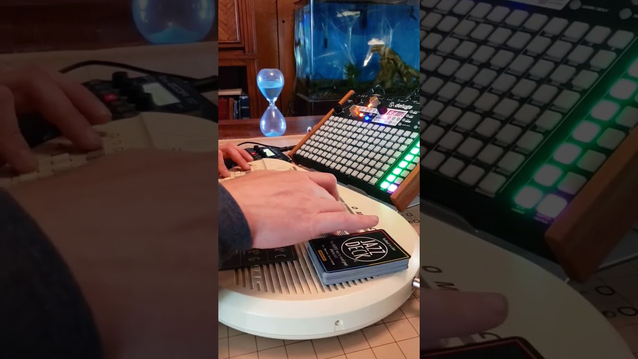 Hour Glass Session Short 5.5.23 // Deluge Synthstrom Omnichord Suzuki