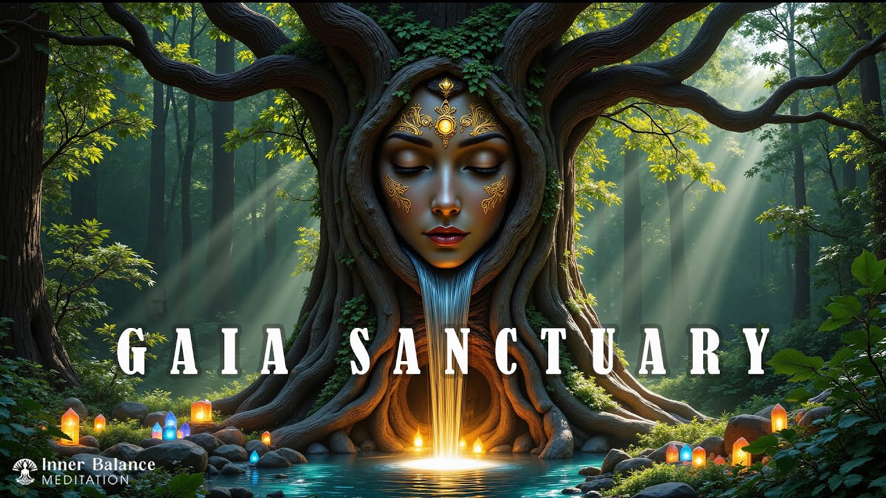 Gaia Sanctuary | Clear Mind, Soul, Body & Connect To Earth Spirit | Meditation Music For Balance