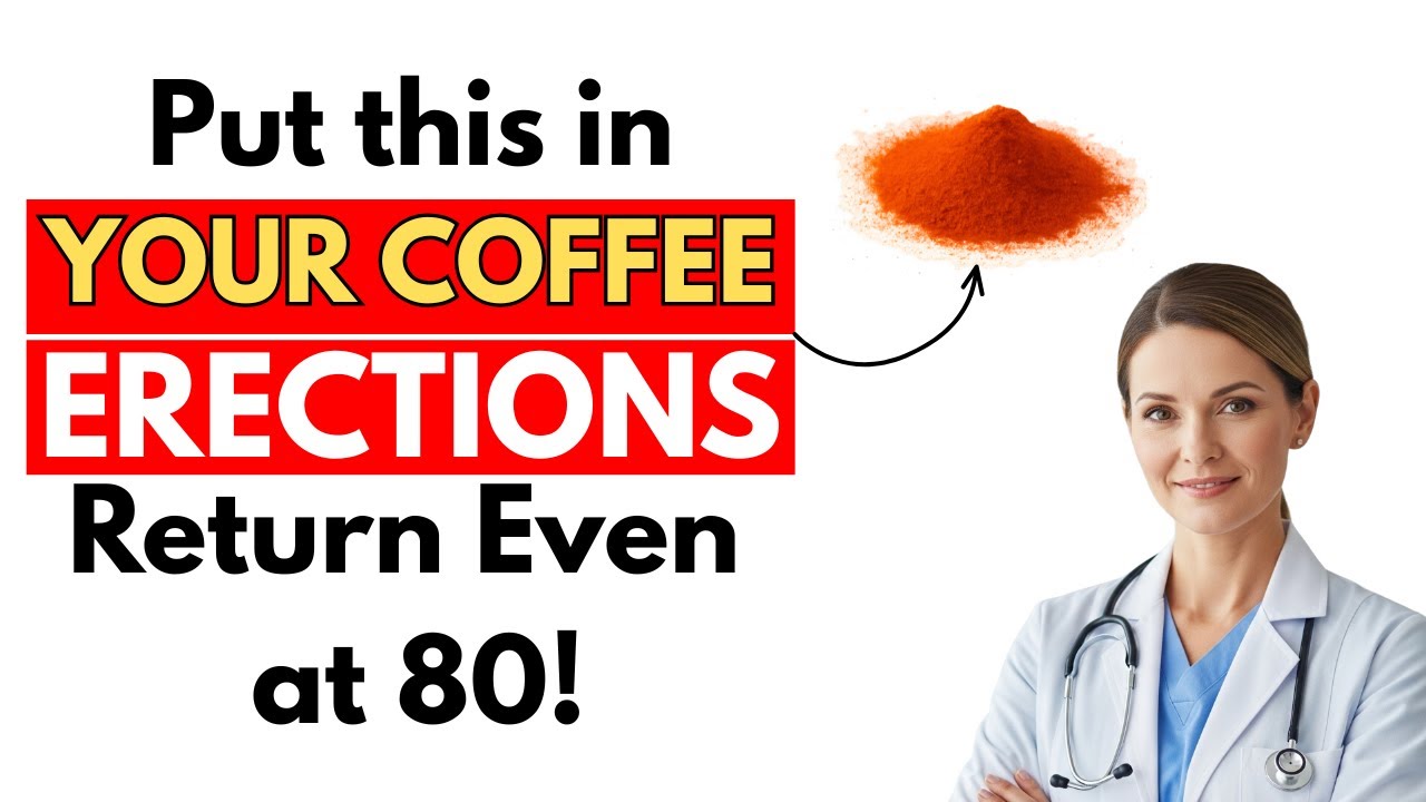 Add THIS to Your Coffee for Stronger Erections & Energy After 50 | Dr. Sophie Brook