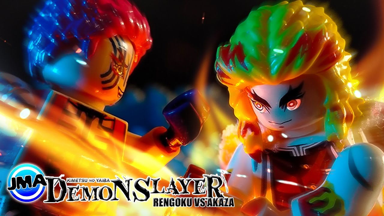 LEGO Demon Slayer: Rengoku vs Akaza - Brickfilm / Stop Motion / JM ANIMATION
